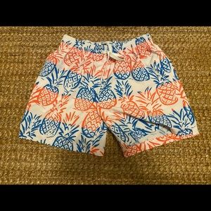 Chubbies swim trunks pineapple small 5.5 inch